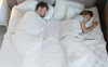 The Cozy Couple Blanket -- We Invented a sharable weighted blanket!