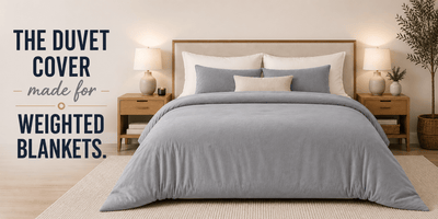 Minky Duvet Cover for Weighted Blankets - King & Queen Size - HomeSmart Products
