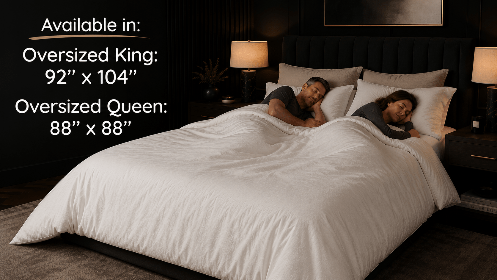 Minky Duvet Cover for Weighted Blankets - King & Queen Size - HomeSmart Products