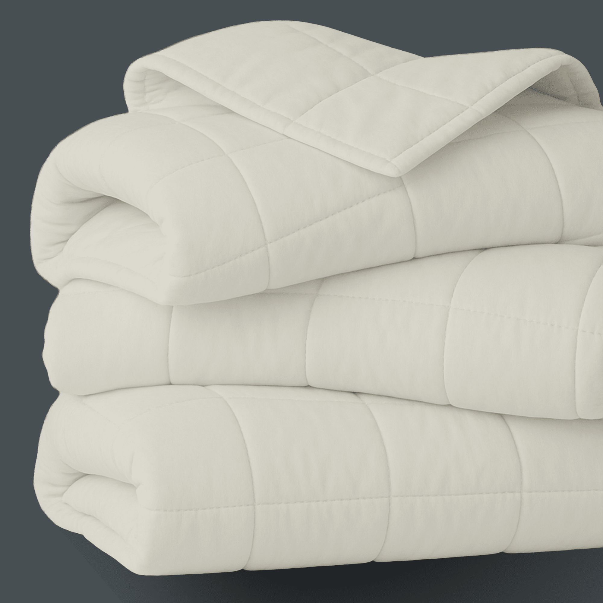 Oversized Weighted Blanket for Adults - King & Queen Size (20 - 50 lbs) - HomeSmart Products