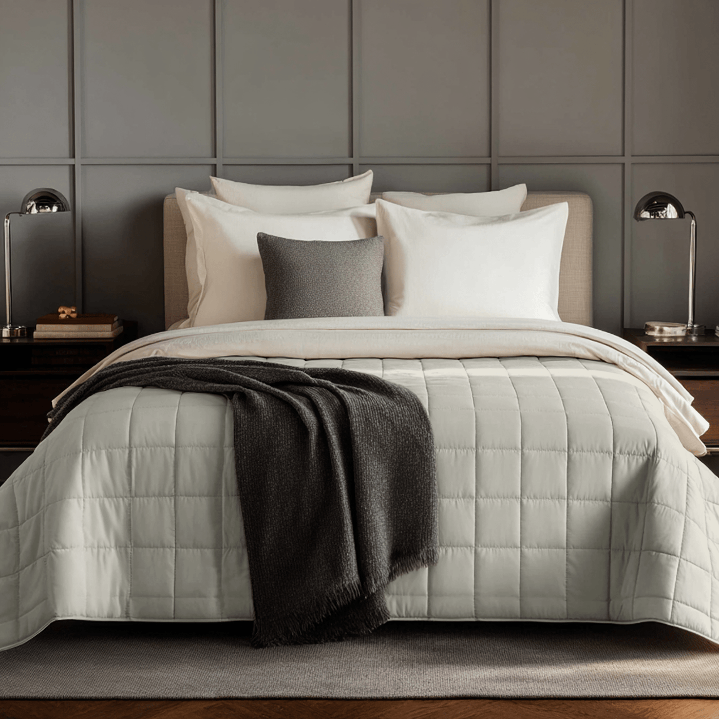 Oversized Weighted Blanket for Adults - King & Queen Size (20-50 lbs)