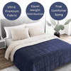 Sherpa Weighted Blanket – Ultra - Cozy, Oversized & Calming Comfort - HomeSmart Products