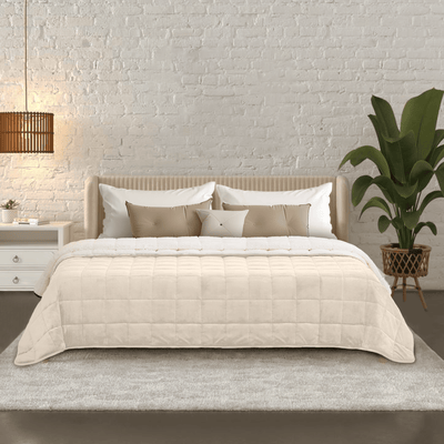 Sherpa Weighted Blanket – Ultra - Cozy, Oversized & Calming Comfort - HomeSmart Products