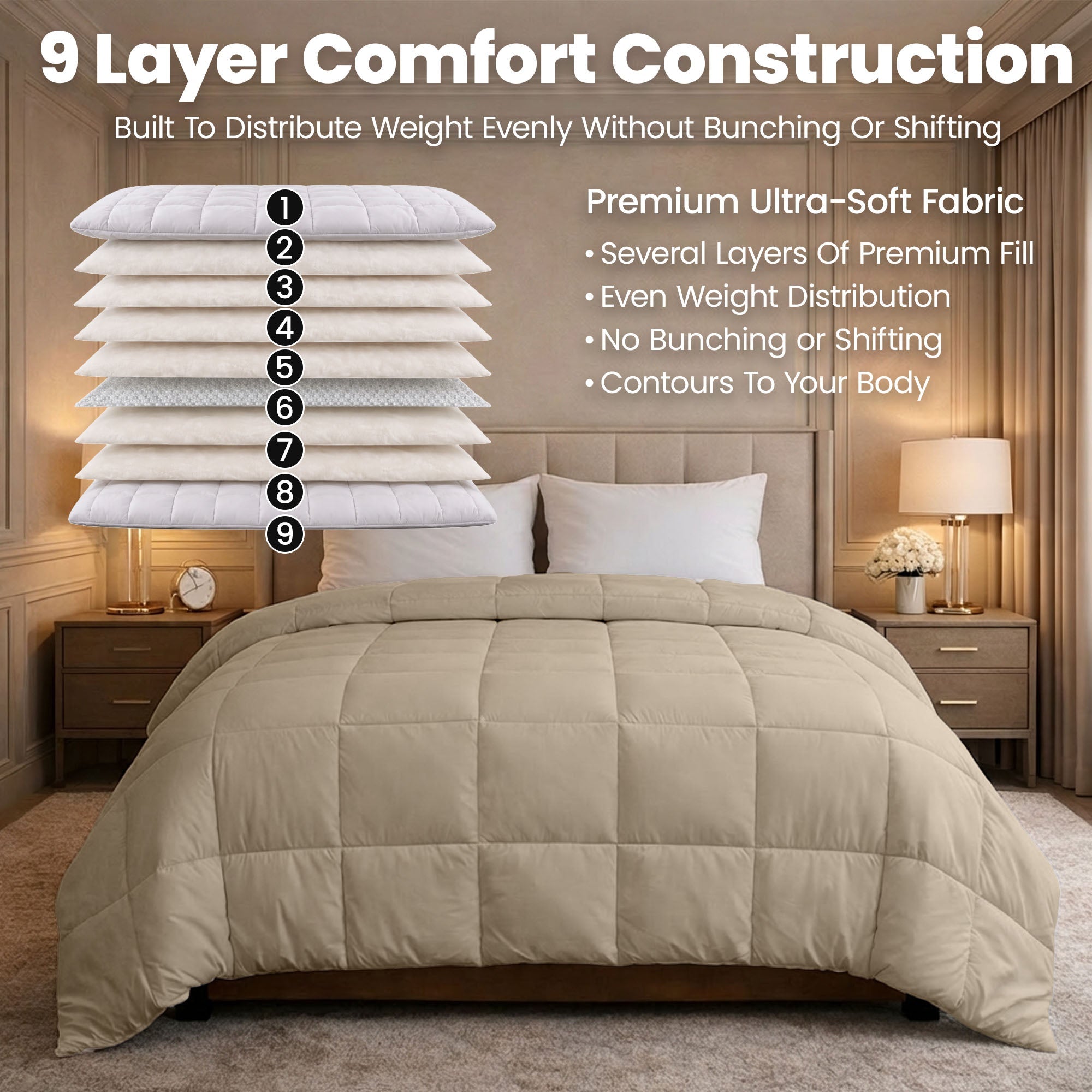 Weighted Comforter - HomeSmart Products