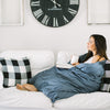 Weighted Blanket & Bamboo Cooling Duvet Cover - HomeSmart Products